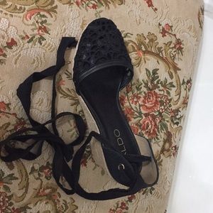 Aldo lace up sandals
